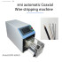 Large Square Coaxial Cable Spin Stripper Semi-automatic New Energy Wire Peeling Machine