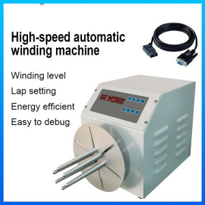 High-speeding Automatic Coil Winder Winding Machine USB Telephone Line Wire Winder