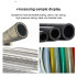 Automatic Large Pipe Cutting Machine Square Steel Wire Braided Hose Cutter