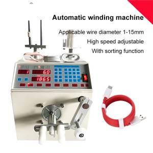 USB Cable Power Wire Binding Tool Electric Cable Maker Winding Machine