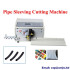Automatic Pipe Cutting Machine English LCD Tube PVC Cutter Wire Rope Tool
