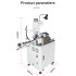 Fully Automatic Wire Single Head Terminal Crimping Machine Peeling Cutting