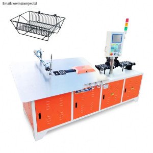 2D Automatic CNC Metal Steel Wire Bending Machine