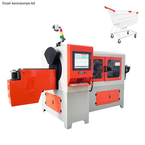 5 Axis 7 Axis 3D Fully Auto CNC Metal Steel Wire Bending Machine