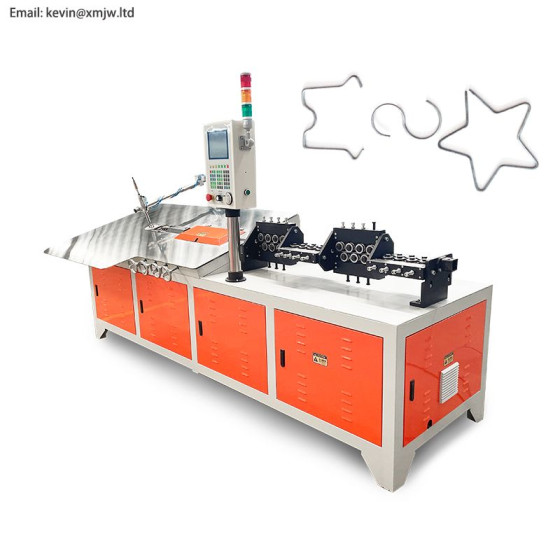 Square Shape Wire Bending Machine Automatic Wire Hanger Bending Machine
