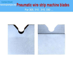 Pneumatic Cable Stripping Blade Die U V Knife
