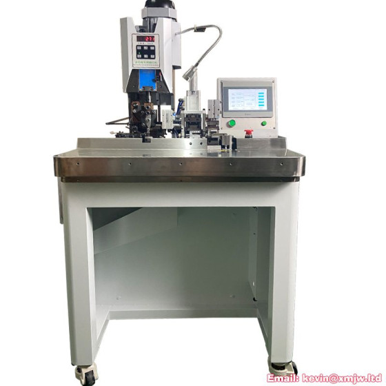 Automatic Pneumatic Flat Cable Stripping Terminal Crimping Machine
