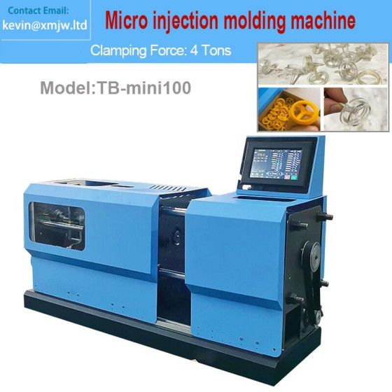 Mini Desktop Plastic Injection Machine Raw Material Forming