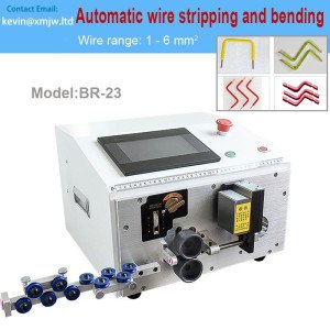 Automatic Wire Cutting Stripping Bending Machine