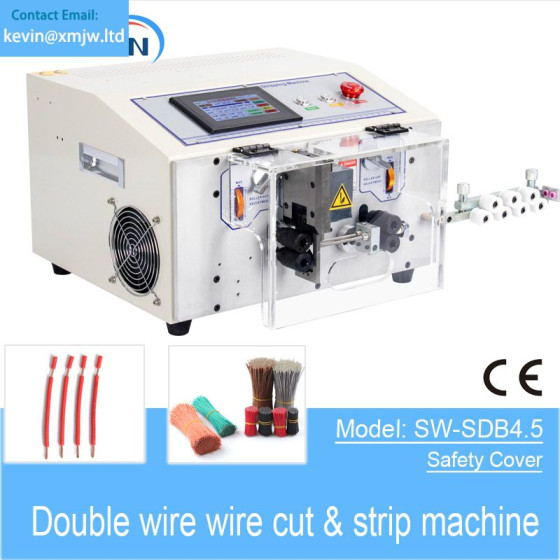Automatic Safety Cover Wire Cutting Stripping Machine