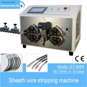 Multi Cores Sheath Cable Stripping Machine