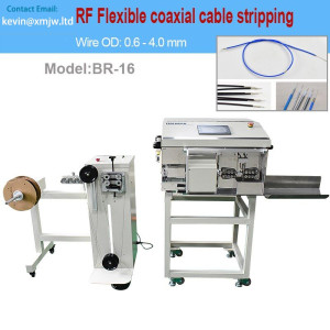 Semi-Auto Flexible Coaxial Cable Peeling Machine