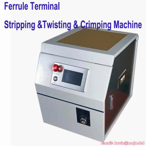 Portable Wire Stripping Twisting Crimping Machine