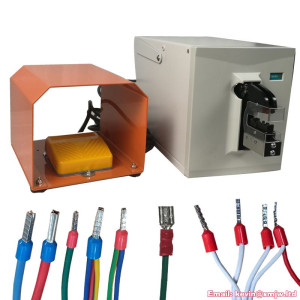 Electric Terminal Crimping Machine 2.5T Force