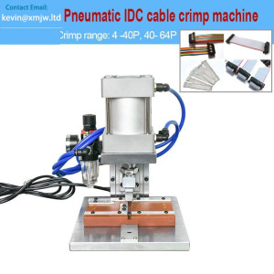 Pneumatic IDC Cable Crimping Machine