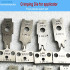 Side Feed Coiling Terminal Crimping Blades Steel Crimp Die