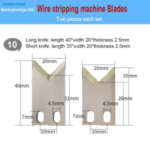 Fully Automatic Cable Peel Machine Blades