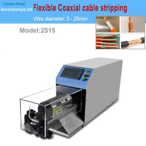 Semi Automatic Flexible Coaxial Cable Stripping Machine