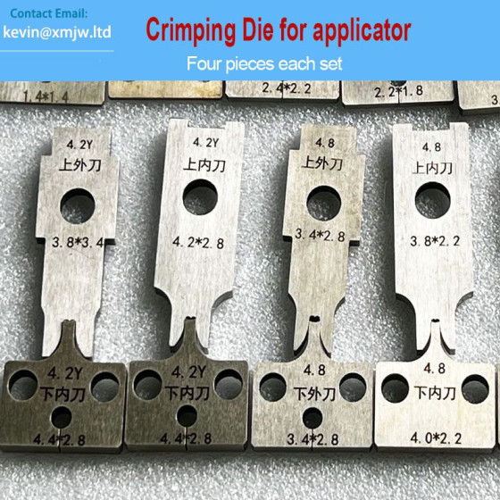 Wire Connector Terminal Applicator Blades Die