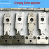 Wire Connector Terminal Applicator Blades Die