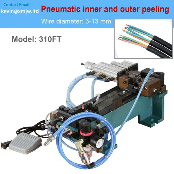 Pneumatic Multi Core Wire Stripping Machine