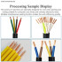 Pneumatic Multi Core Wire Stripping Twisting Machine Small Size