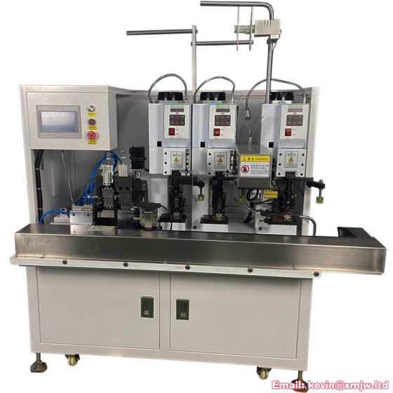 Automatic Power Cord Cutting Stripping Crimping Machine