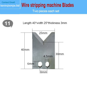 High Speed Steel Cable Strip Machine V Blades Die