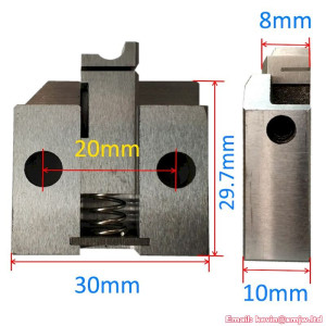 Terminal Crimping Spare Parts Applicator OTP Cutter Blade Die