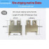 Flat Cable Ribbon Wire Strip Machine Knife Blades