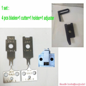 Side Feed Terminal Crimping Applicator OTP Mold Blades set Cutter