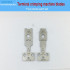 Side Feed Coiling Terminal Crimping Blades Steel Crimp Die