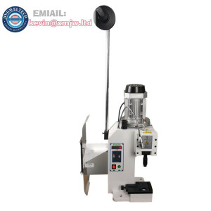 Die Cast Mute Semi-Automatic Electrical Wire Terminal Crimping Machine
