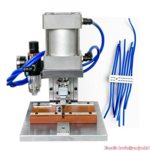 Pneumatic IDC Flat Cable Crimping Machine