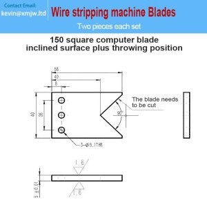 150 Square Wire Computerized Strip Blades Die
