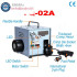 Multifunctional Pneumatic Terminal Crimping Machine with 7 Crimp Jaws
