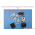 RJ45 Connector Crimping Machine Blades and Fixture