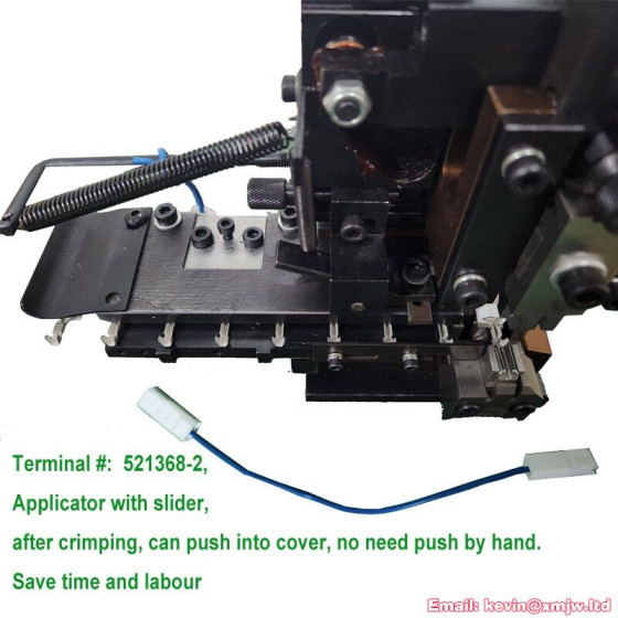 High Precision Side Feed Insulation Terminal Crimping Applicator
