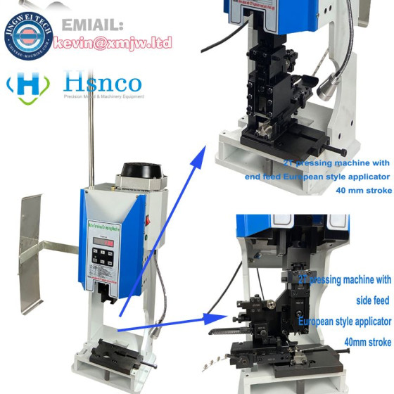 Pneumatic Terminal Crimping Machine OTP Stroke 40mm