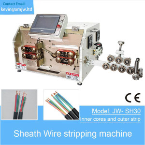 Sheath Wire Stripping Machine Multi Cores Cable