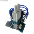 Pneumatic Multi Core Wire Stripping Twisting Machine Small Size