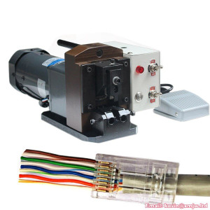 Semi Automatic RJ45 Connector Crimping Machine