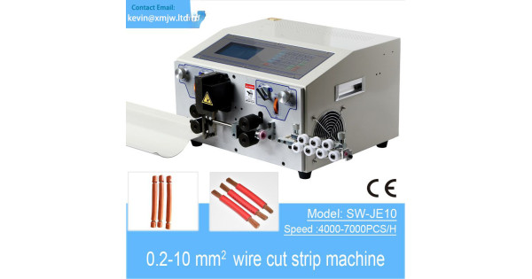 Automatic Coaxial Cable Stripping Machine LCD Display