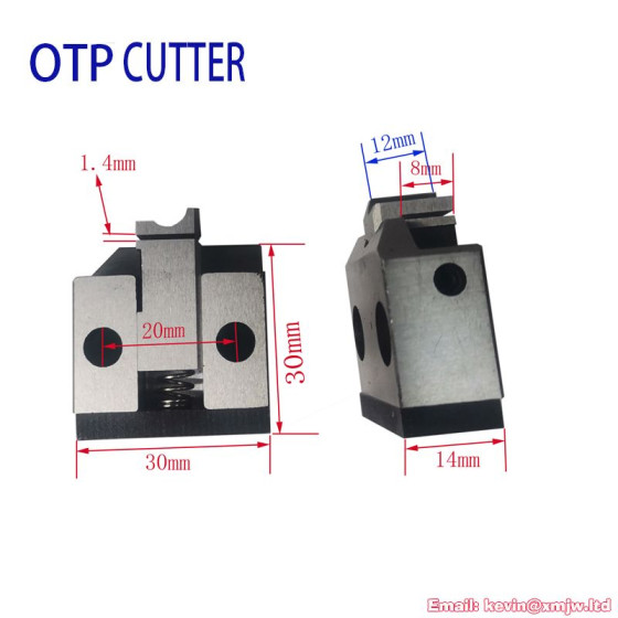 Terminal Crimping Spare Parts Applicator OTP Cutter Blade Die