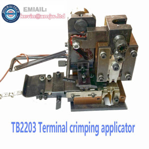 Vertical End Feed Flag Terminal Crimping Applicator OTP Mold