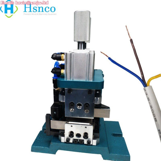 Manual Pneumatic Wire Stripping Twisting Machine