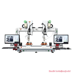 CCD Visual Double Automatic Soldering Machine for LED Strip Light