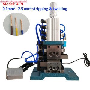 Pneumatic Wire Stripping Twisting Machine