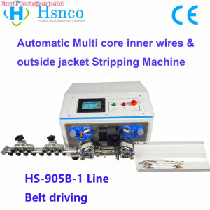 Automatic Multi Core Wire Cutting Stripping Machine