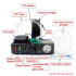 Manual Stainless Steel Pressure Tank Glue Dispenser